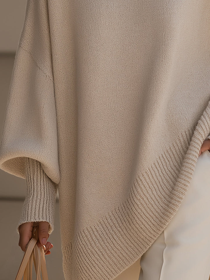 Samantha | Maglione oversize da donna con maniche a pipistrello