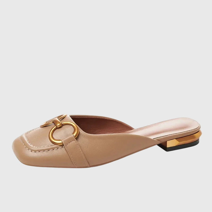 Kim | Mules fermées slip-on d&