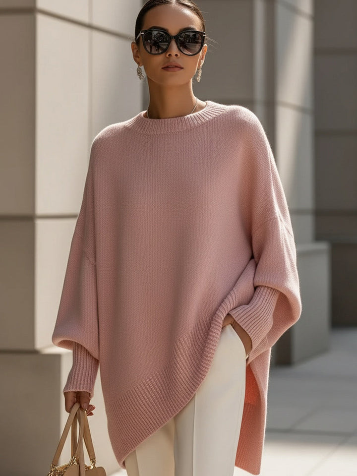 Samantha | Maglione oversize da donna con maniche a pipistrello