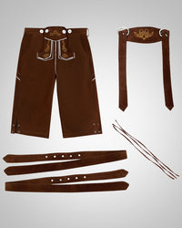 Sven | Lederhose traditionnelle pour homme, longueur genou