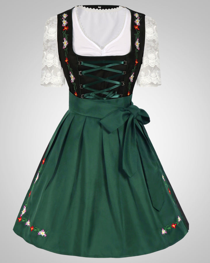Romana | Damen Traditionelles Dreiteiliges Dirndl