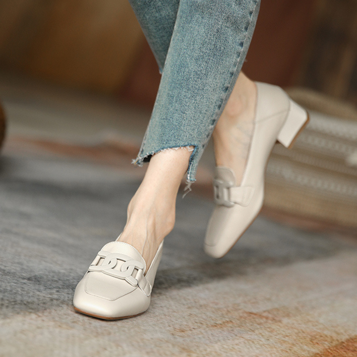 Marina | Mary Janes orthopédiques à enfiler avec talon pour femme