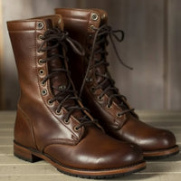 Sina | Bottines à lacets décontractées à bout rond pour femme