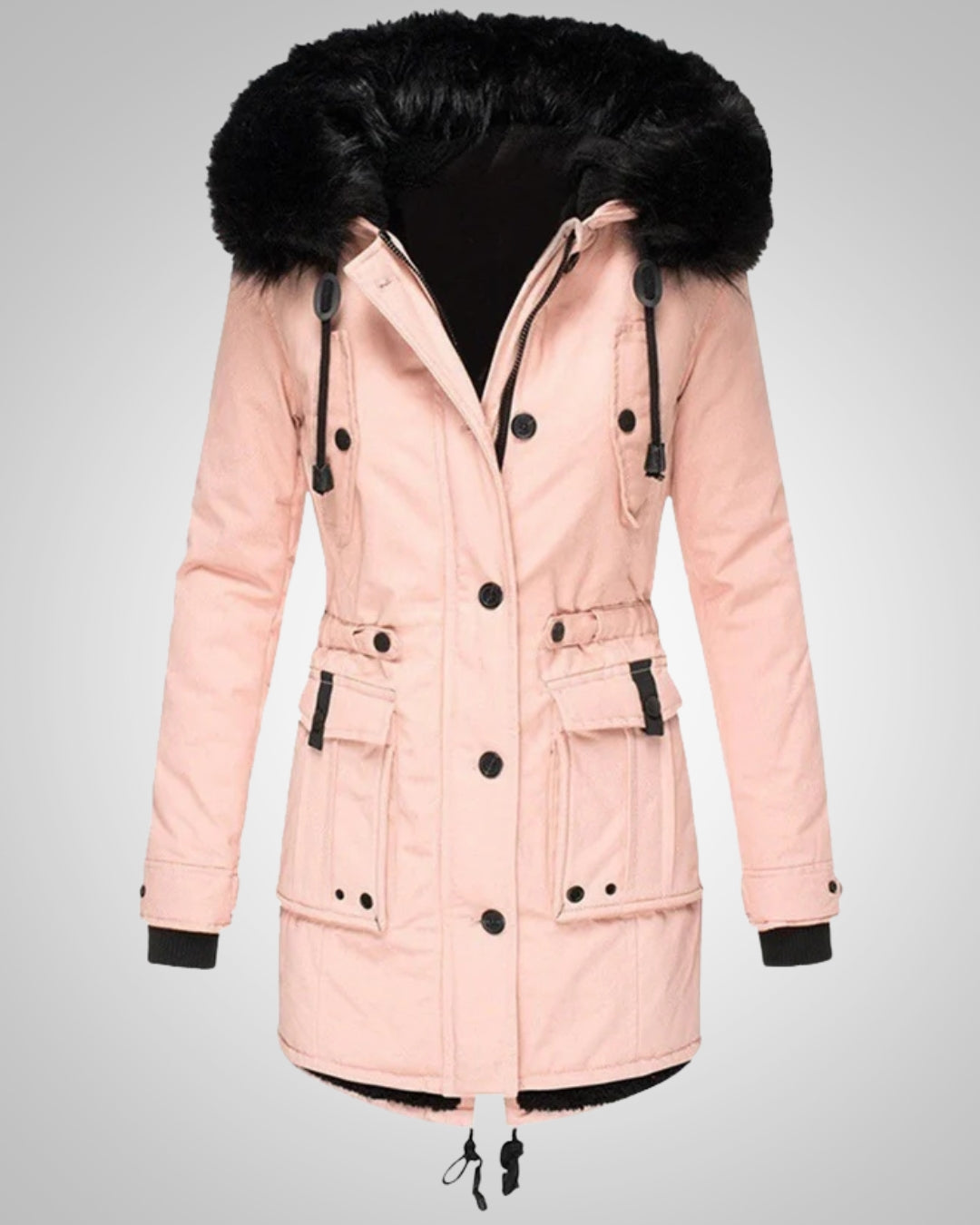Helene | Damen Warmer Gefütterter Winterparka
