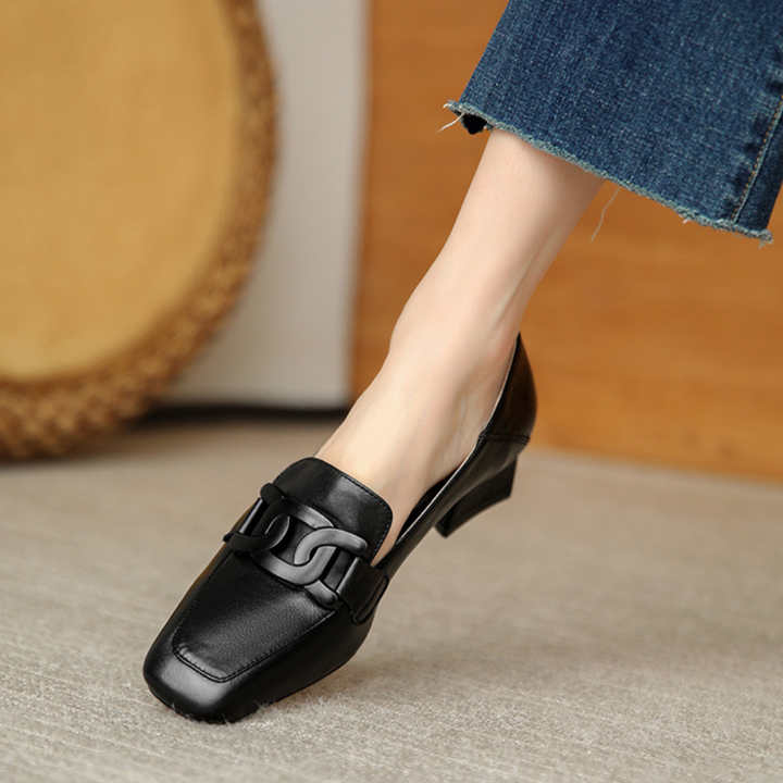 Marina | Mary Janes orthopédiques à enfiler avec talon pour femme