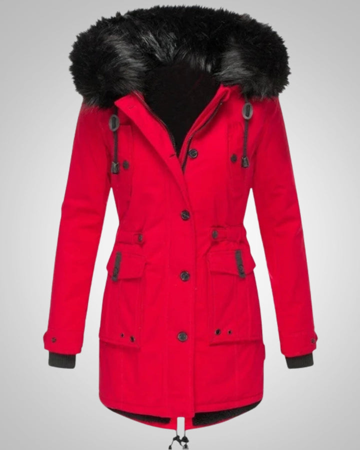 Helene | Damen Warmer Gefütterter Winterparka