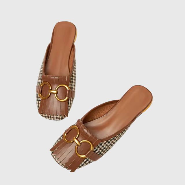 Kim | Mules fermées slip-on d&