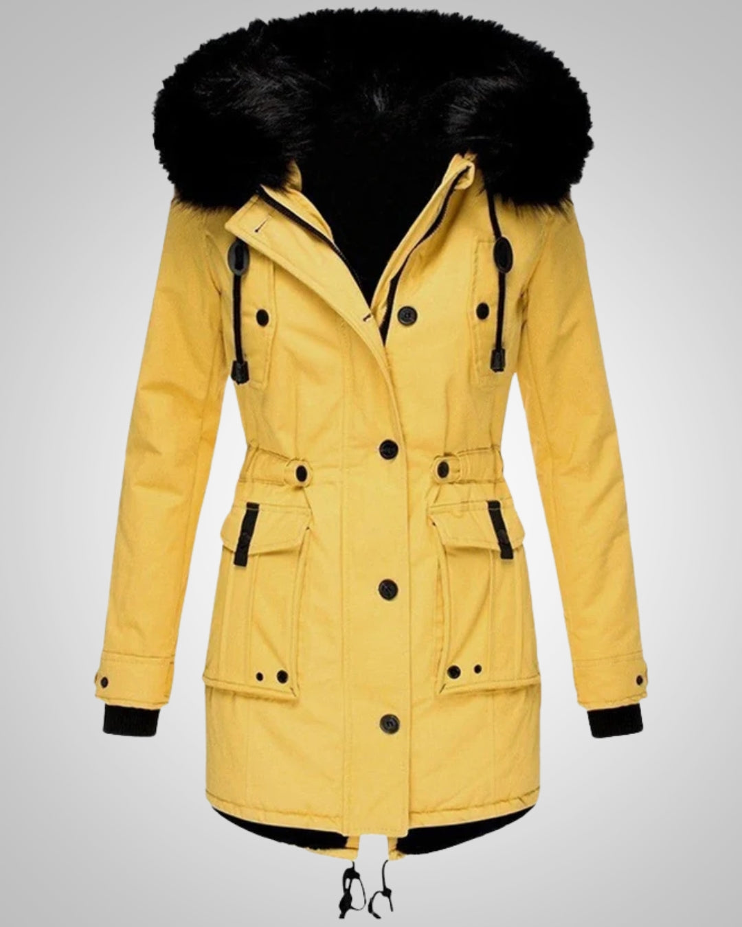 Helene | Damen Warmer Gefütterter Winterparka