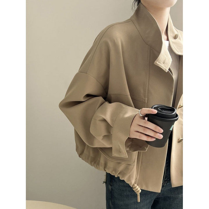 Florence | Damen Lässige Oversized Jacke mit Knopfen