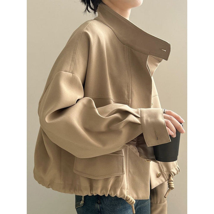 Florence | Damen Lässige Oversized Jacke mit Knopfen
