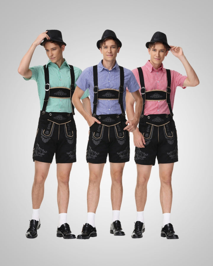 Lukas | Herren Zwei Aufgesetzte Taschen Dirndl
