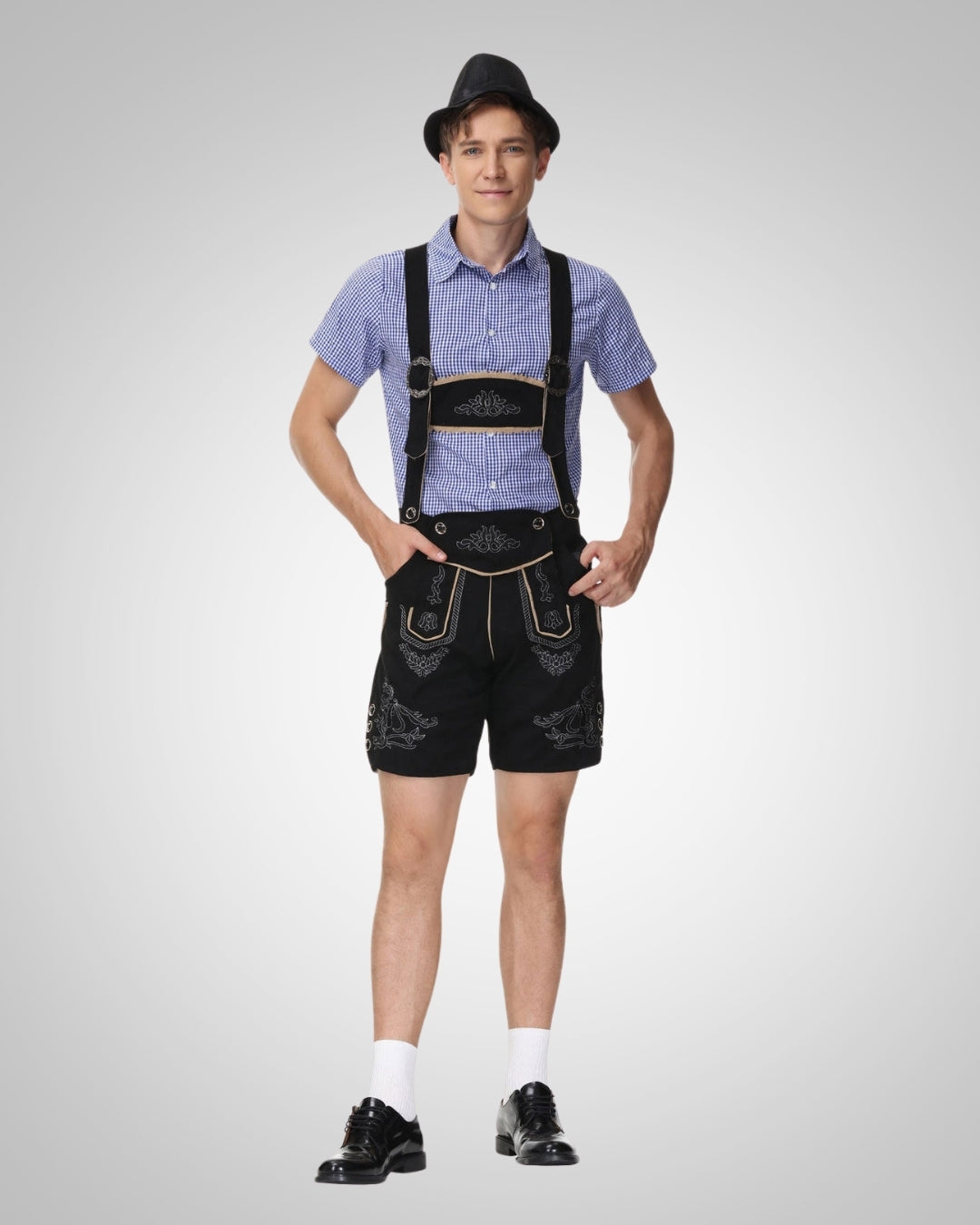 Lukas | Herren Zwei Aufgesetzte Taschen Dirndl