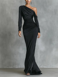 Karin| Women's Formal One-Shoulder Evening Dress