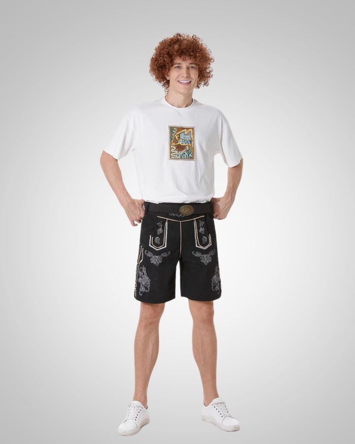 Niklaus | Herren Trachten Stickerei Shorts