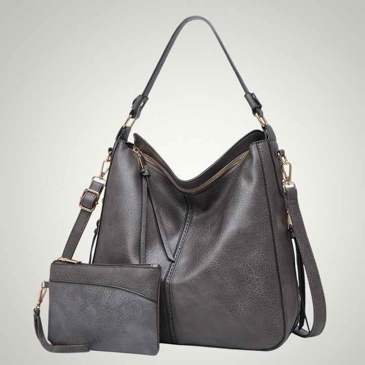 Gabriele | Damen Vielseitige Leder Schultertasche