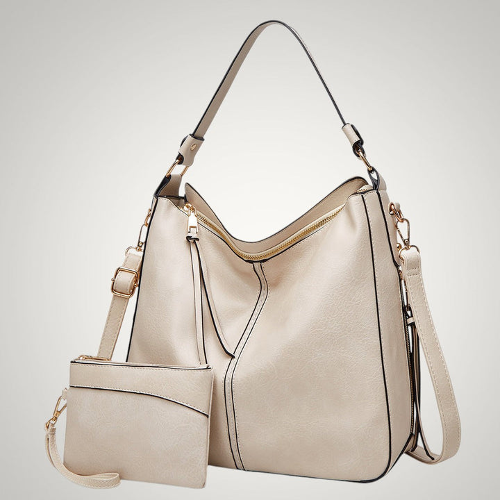 Gabriele | Damen Vielseitige Leder Schultertasche