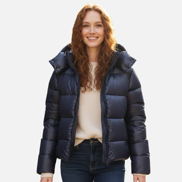 Caroline | Damen Modische Warme Daunenjacke