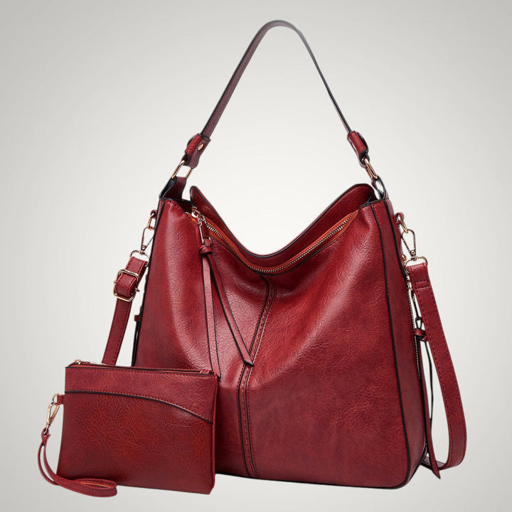 Gabriele | Damen Vielseitige Leder Schultertasche