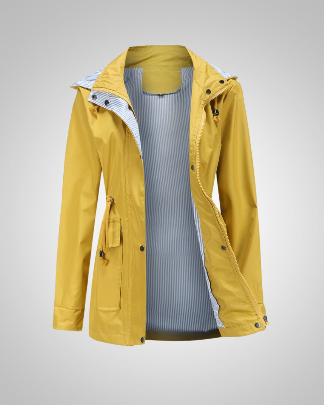 Anneliese | Veste de pluie à capuche avec cordon de serrage pour femmes