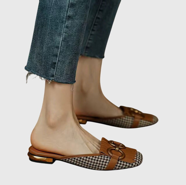 Kim | Mules fermées slip-on d&