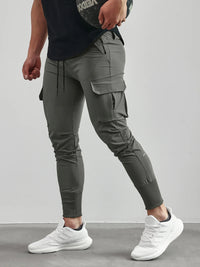 Ethan | Men's Technical Slim-Fit Cargo Joggers