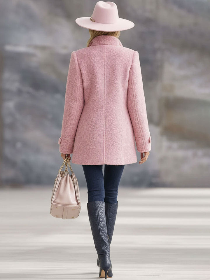 Sara | Damen Warme Stehkragen Fleecejacke