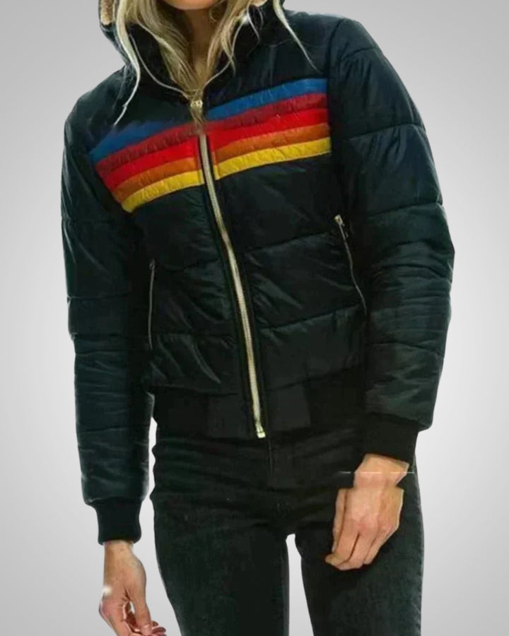 Anna | Damen Outdoor Wasserdichte Winter Jacke mit Kapuze