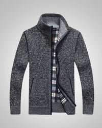 Aurel | Men's Warm Winter Knit Fleece Cardigan