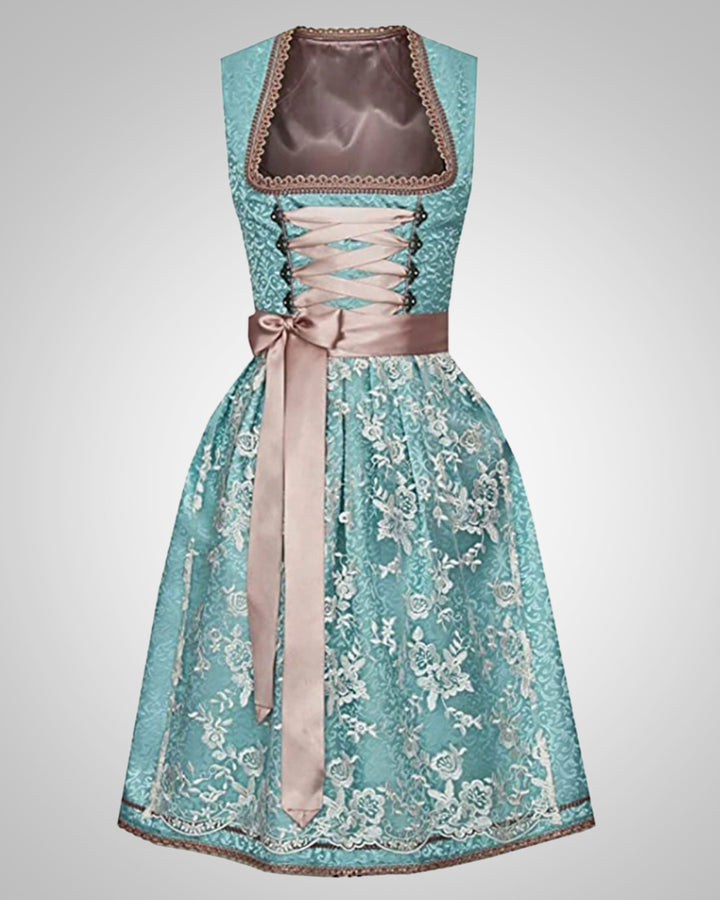 Federica | Damen Traditionelles Besticktes Dirndl