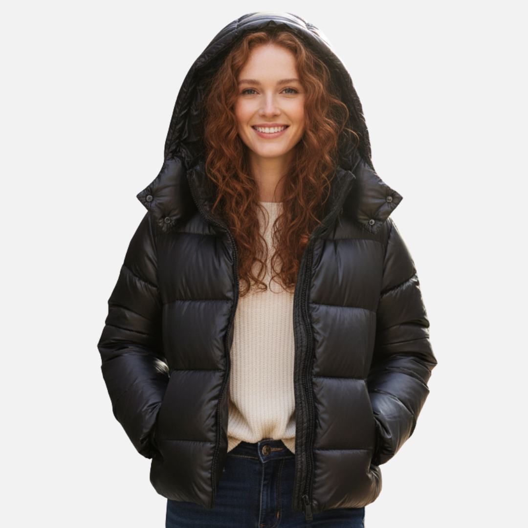 Caroline | Damen Modische Warme Daunenjacke