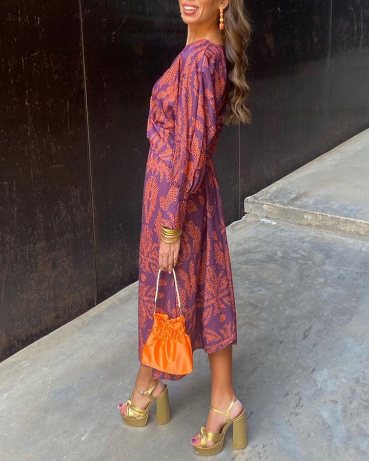 Klara | Robe de soirée élégante à col en V