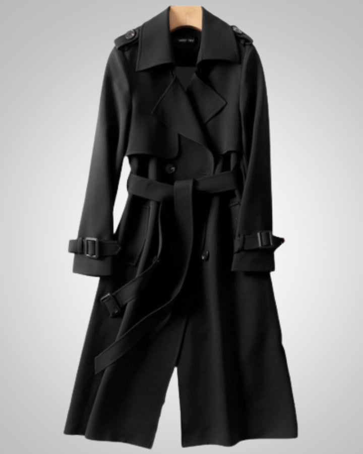 Sandra | Trench-coat classique avec ceinture nouée pour femmes