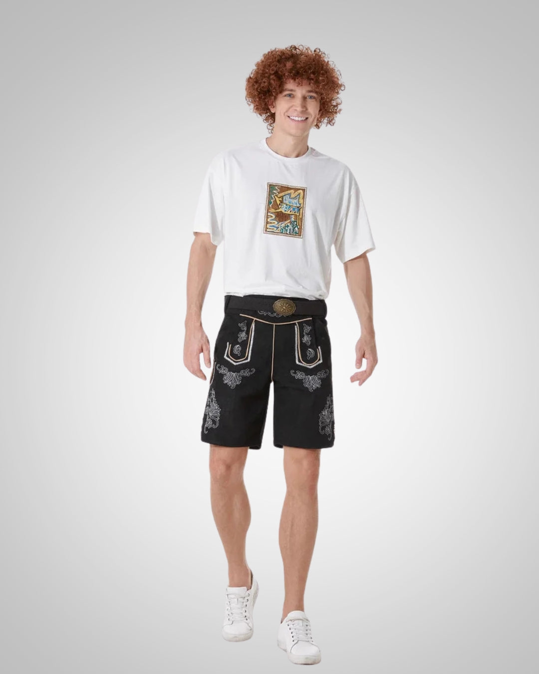 Niklaus | Herren Trachten Stickerei Shorts