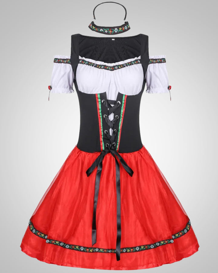 Nela | Dirndl traditionnel costume Oktoberfest pour femmes