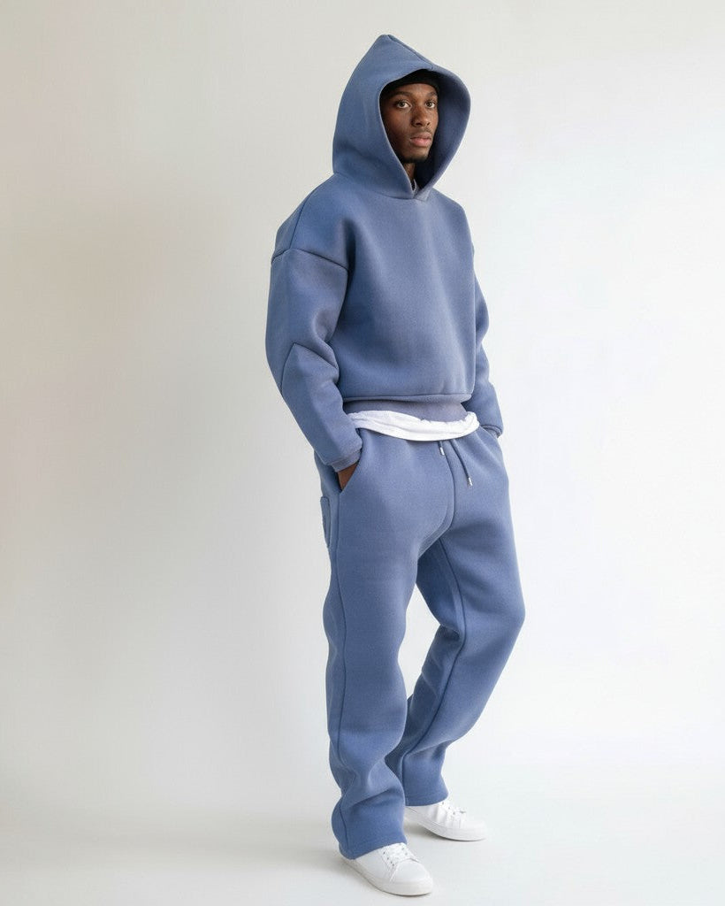 Sandro | Herren Oversized Hoodie Zweiteiler Set