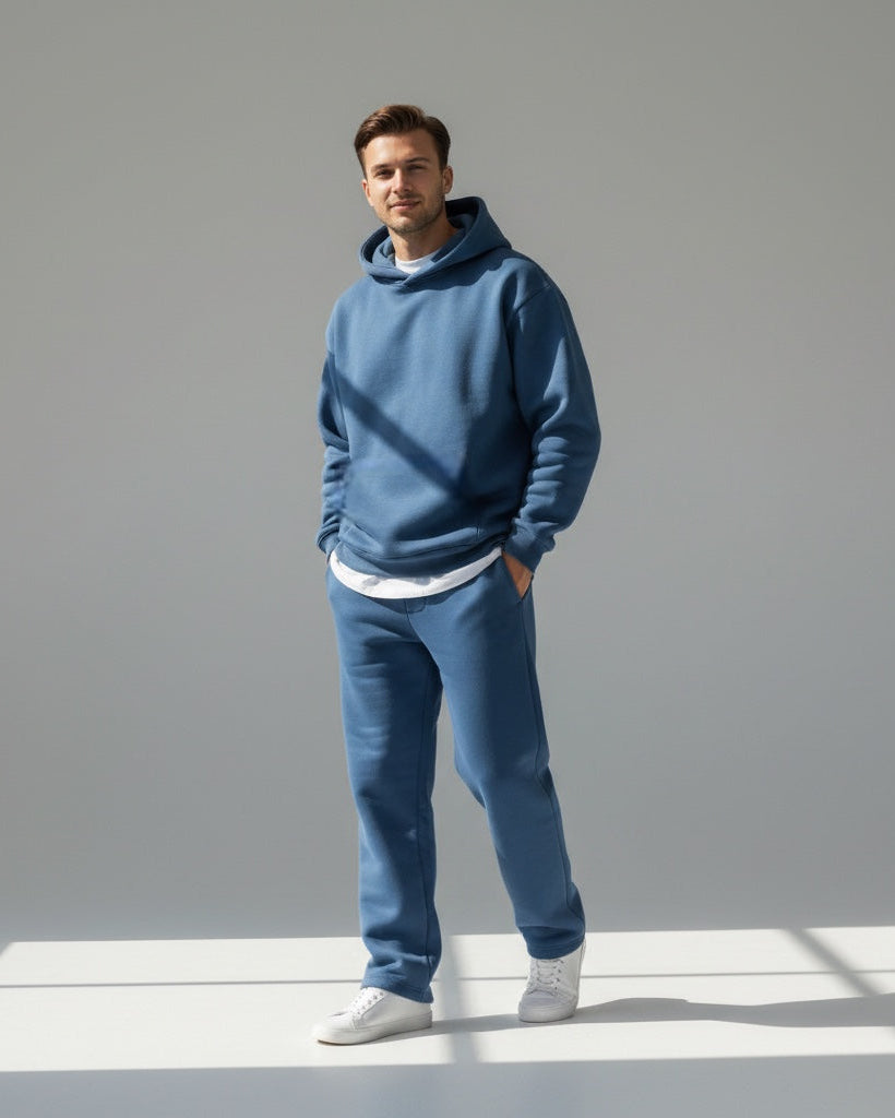 Sandro | Herren Oversized Hoodie Zweiteiler Set