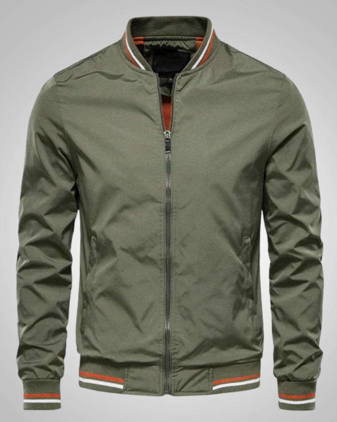Gregor | Herren Komfort Slim-Fit Bomberjacke