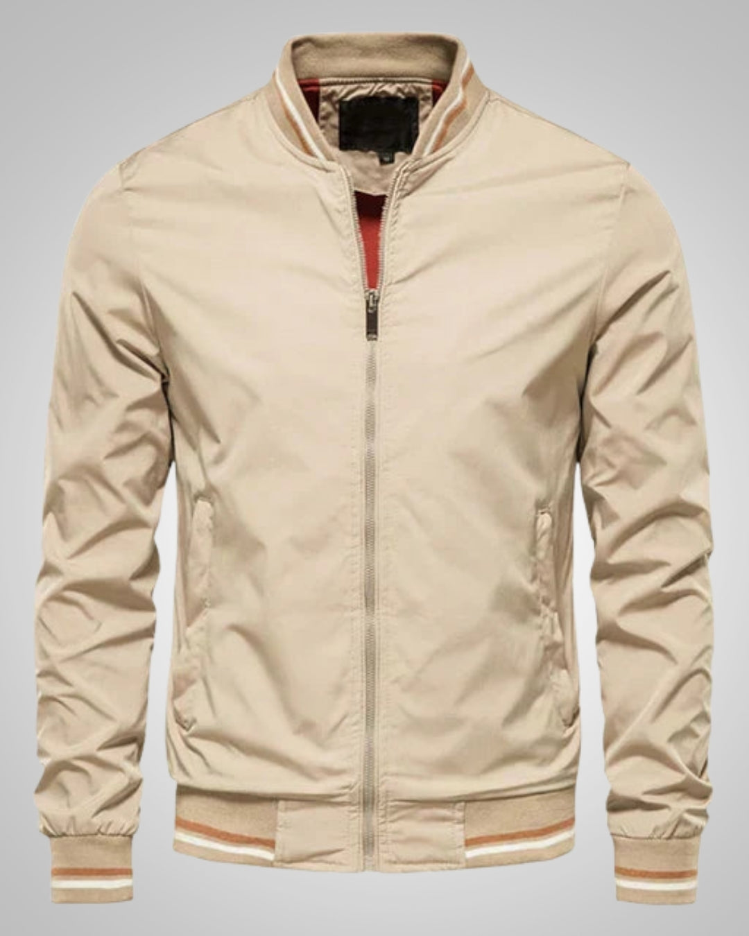 Gregor | Herren Komfort Slim-Fit Bomberjacke