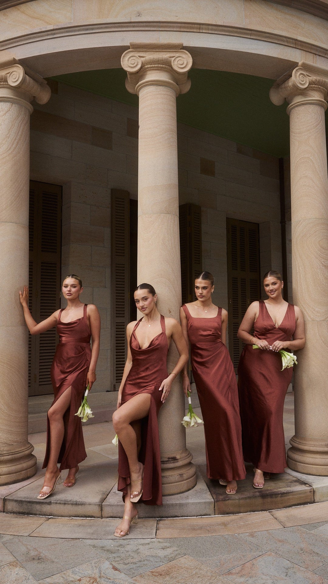 Aline | Damen Elegantes Eckigem Ausschnitt Hochzeitsgastkleid