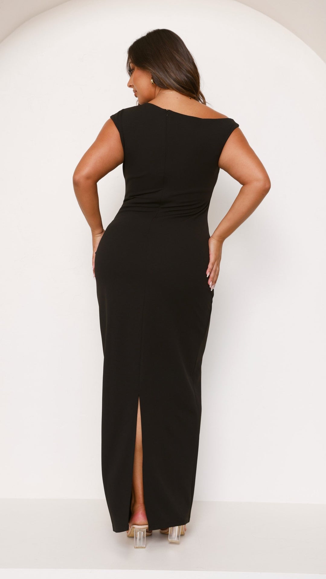 Felicitas | Damen Elegantes Klassisches Maxikleid