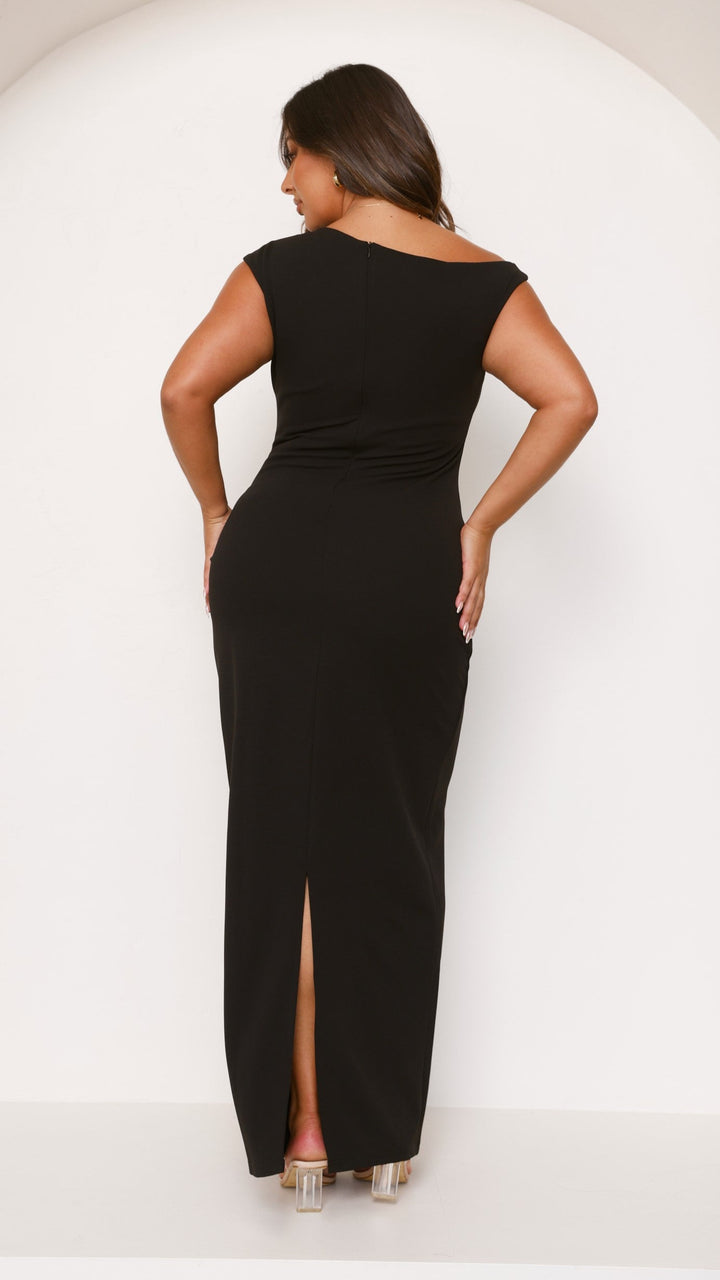 Felicitas | Damen Elegantes Klassisches Maxikleid