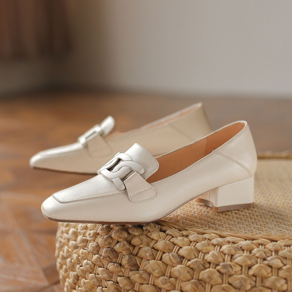 Marina | Mary Janes orthopédiques à enfiler avec talon pour femme
