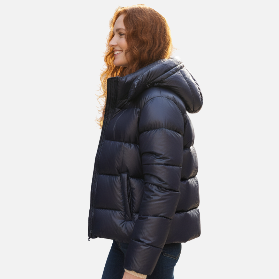 Caroline | Damen Modische Warme Daunenjacke