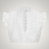 Muriel | Damen Traditionelle Taillierte Dirndlbluse