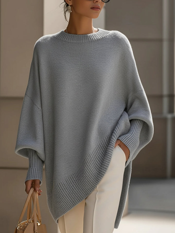 Samantha | Maglione oversize da donna con maniche a pipistrello