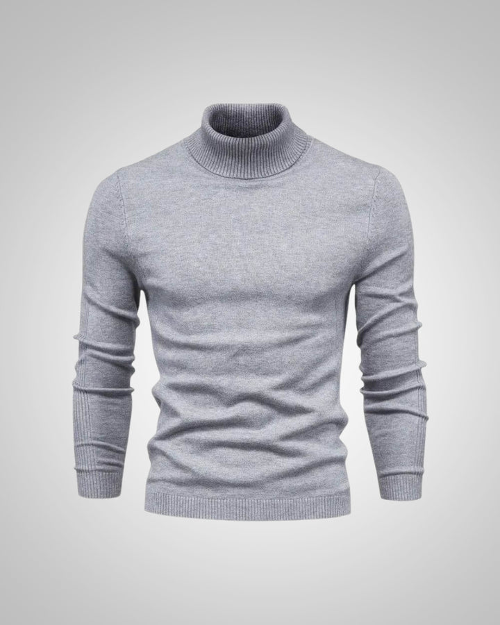 Ueli | Caldo pullover da uomo a collo alto dalla vestibilità slim