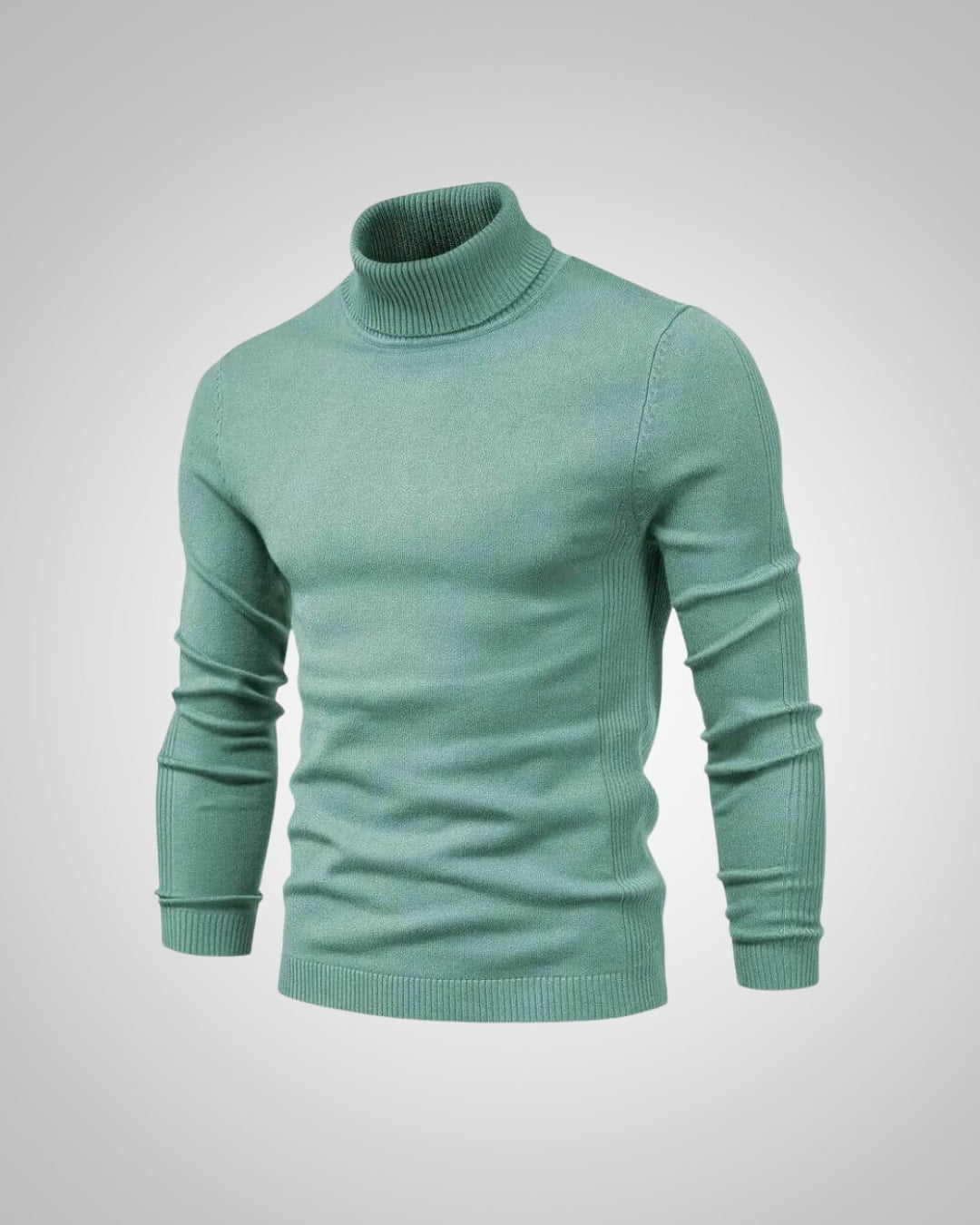 Ueli | Caldo pullover da uomo a collo alto dalla vestibilità slim