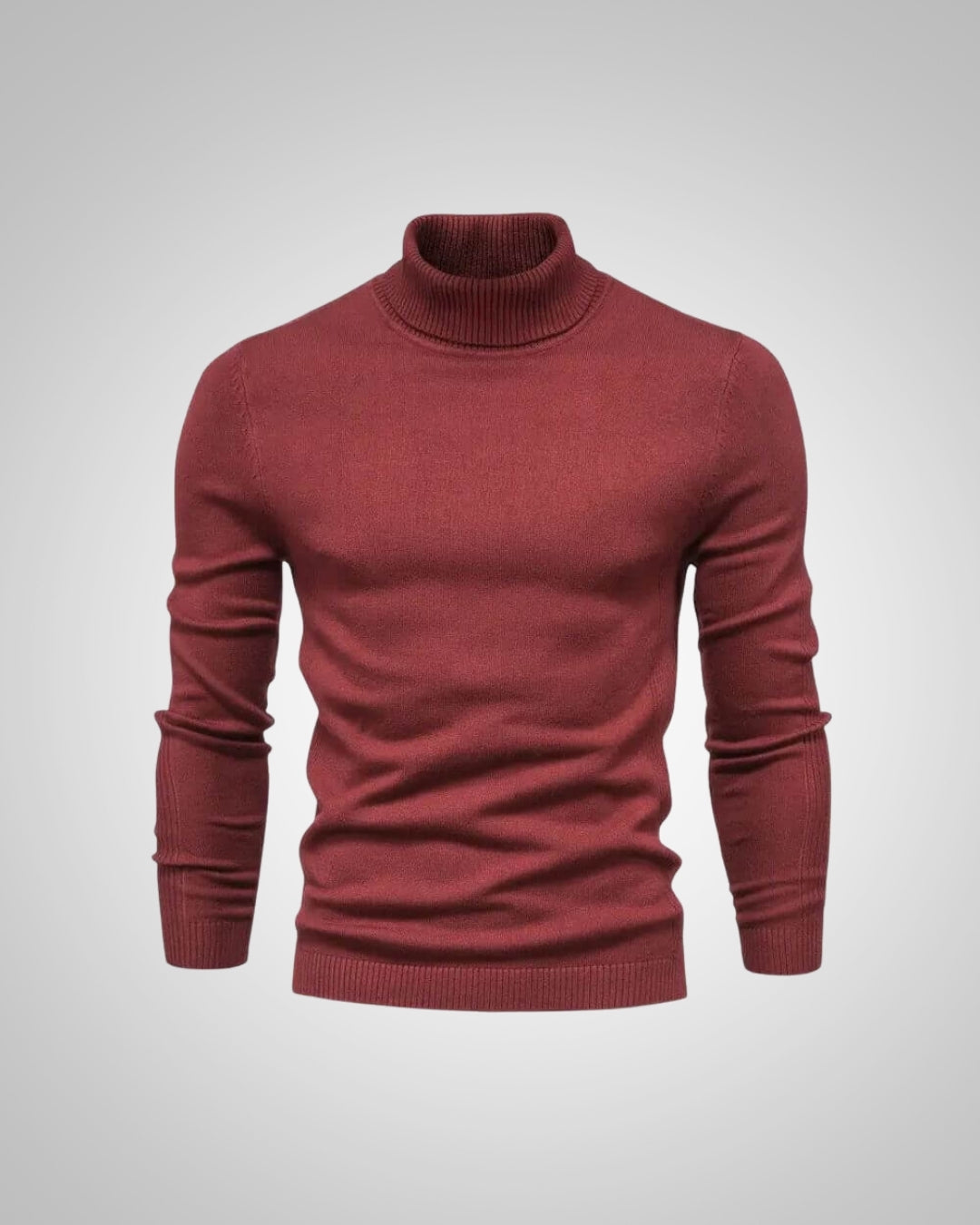 Ueli | Caldo pullover da uomo a collo alto dalla vestibilità slim