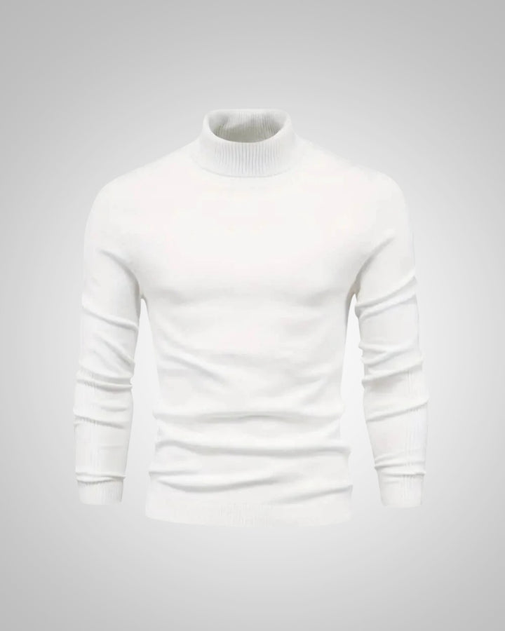 Ueli | Caldo pullover da uomo a collo alto dalla vestibilità slim