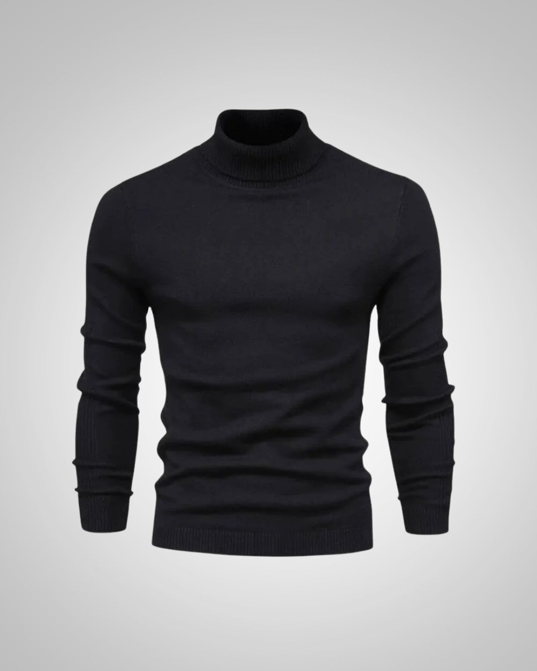 Ueli | Caldo pullover da uomo a collo alto dalla vestibilità slim